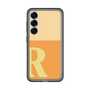 スリムプロテクションプレミアムケース［ オリジナル - initial two tone - R orange ］