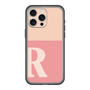 スリムプロテクションプレミアムケース［ オリジナル - initial two tone - R pink ］