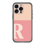 スリムプロテクションプレミアムケース［ オリジナル - initial two tone - R pink ］