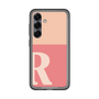 スリムプロテクションプレミアムケース［ オリジナル - initial two tone - R pink ］