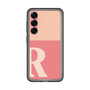 スリムプロテクションプレミアムケース［ オリジナル - initial two tone - R pink ］