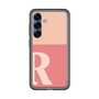 スリムプロテクションプレミアムケース［ オリジナル - initial two tone - R pink ］