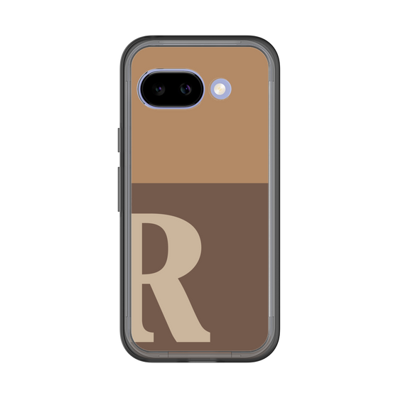スリムプロテクションプレミアムケース［ オリジナル - initial two tone - R brown ］