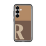 スリムプロテクションプレミアムケース［ オリジナル - initial two tone - R brown ］