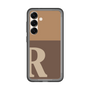 スリムプロテクションプレミアムケース［ オリジナル - initial two tone - R brown ］