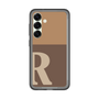 スリムプロテクションプレミアムケース［ オリジナル - initial two tone - R brown ］