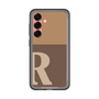 スリムプロテクションプレミアムケース［ オリジナル - initial two tone - R brown ］