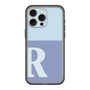 スリムプロテクションプレミアムケース［ オリジナル - initial two tone - R blue ］