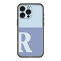 スリムプロテクションプレミアムケース［ オリジナル - initial two tone - R blue ］