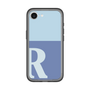 スリムプロテクションプレミアムケース［ オリジナル - initial two tone - R blue ］