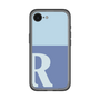スリムプロテクションプレミアムケース［ オリジナル - initial two tone - R blue ］