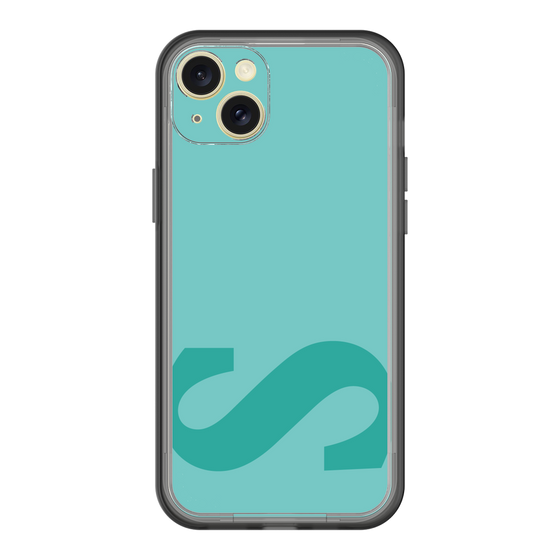 スリムプロテクションプレミアムケース［ オリジナル - initial color - S light green ］