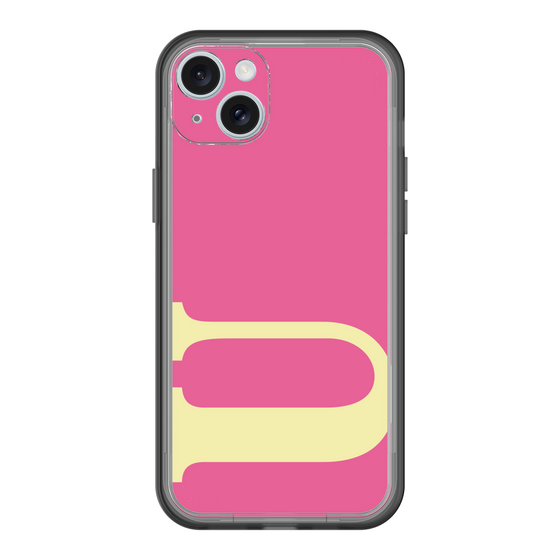 スリムプロテクションプレミアムケース［ オリジナル - initial color - U pink ］