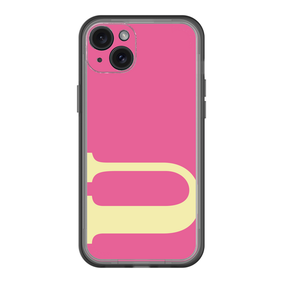 スリムプロテクションプレミアムケース［ オリジナル - initial color - U pink ］