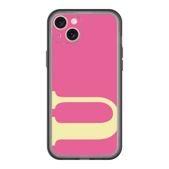 スリムプロテクションプレミアムケース［ オリジナル - initial color - U pink ］