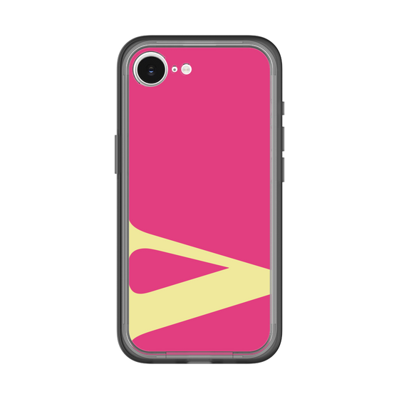 スリムプロテクションプレミアムケース［ オリジナル - initial color - V pink ］