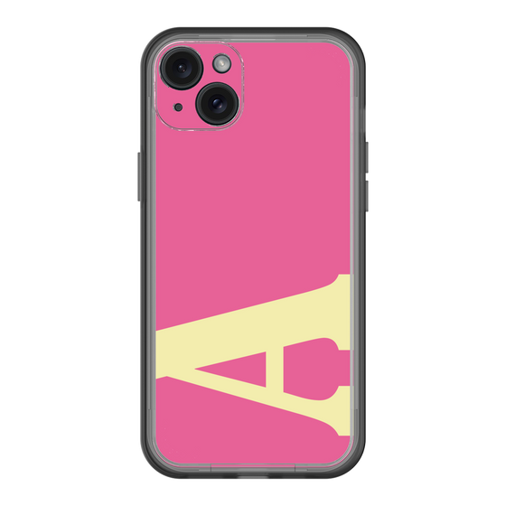 スリムプロテクションプレミアムケース［ オリジナル - initial color - A pink ］