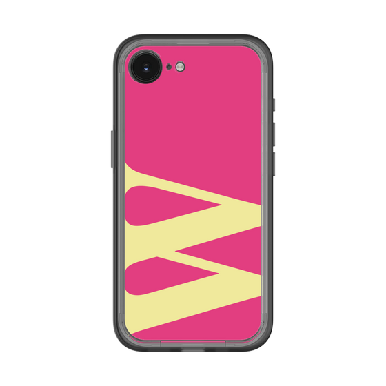 スリムプロテクションプレミアムケース［ オリジナル - initial color - W pink ］