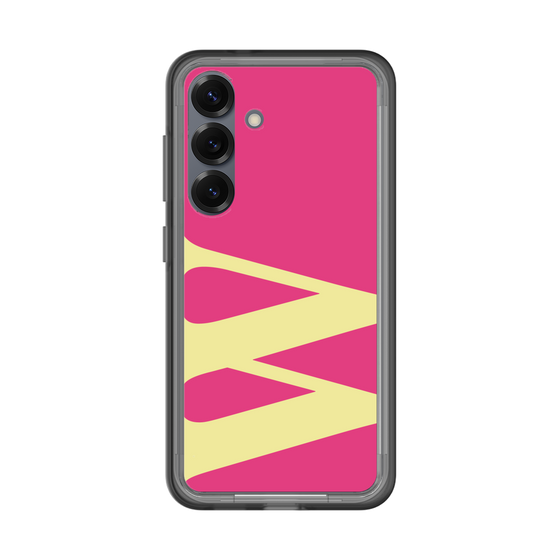 スリムプロテクションプレミアムケース［ オリジナル - initial color - W pink ］