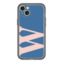 スリムプロテクションプレミアムケース［ オリジナル - initial color - W navy ］