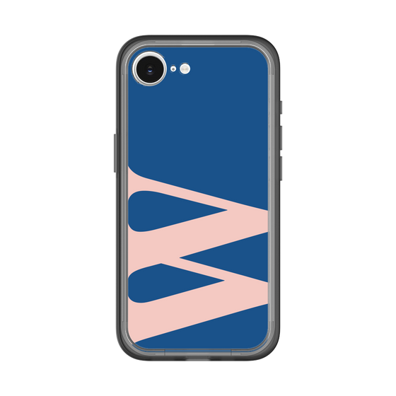 スリムプロテクションプレミアムケース［ オリジナル - initial color - W navy ］