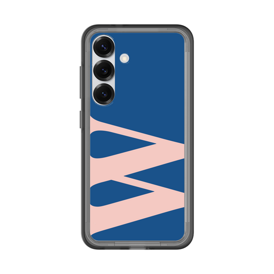 スリムプロテクションプレミアムケース［ オリジナル - initial color - W navy ］