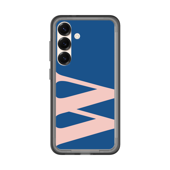 スリムプロテクションプレミアムケース［ オリジナル - initial color - W navy ］