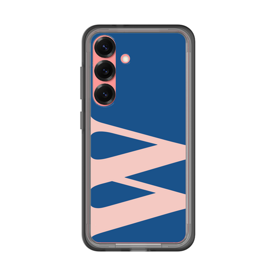 スリムプロテクションプレミアムケース［ オリジナル - initial color - W navy ］
