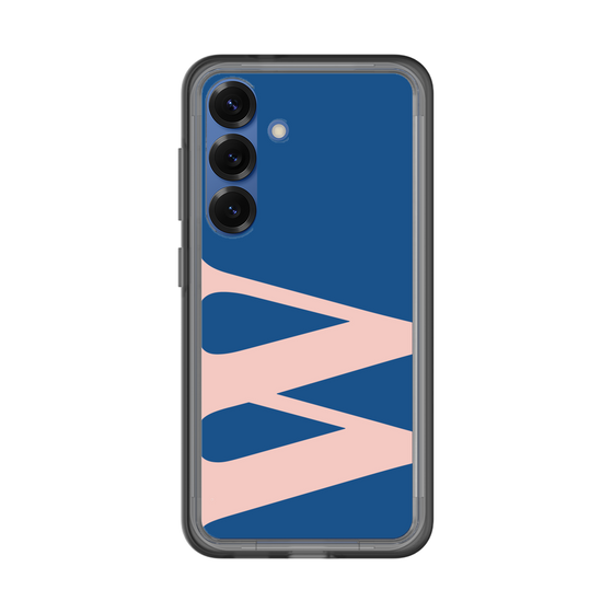 スリムプロテクションプレミアムケース［ オリジナル - initial color - W navy ］