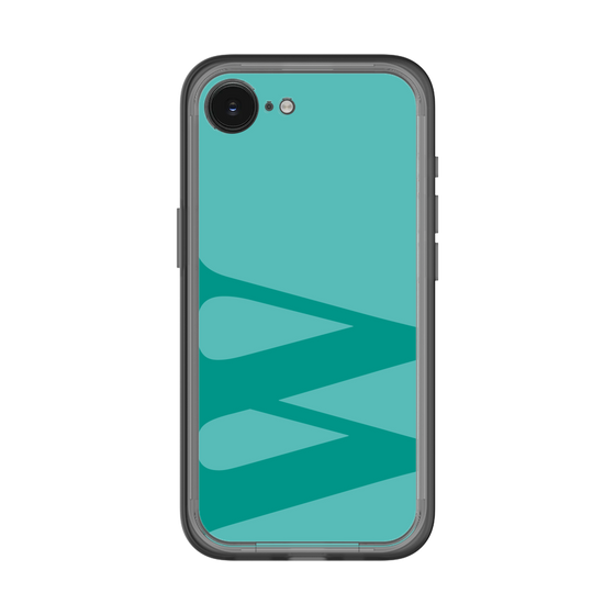 スリムプロテクションプレミアムケース［ オリジナル - initial color - W light green ］