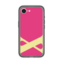 スリムプロテクションプレミアムケース［ オリジナル - initial color - X pink ］