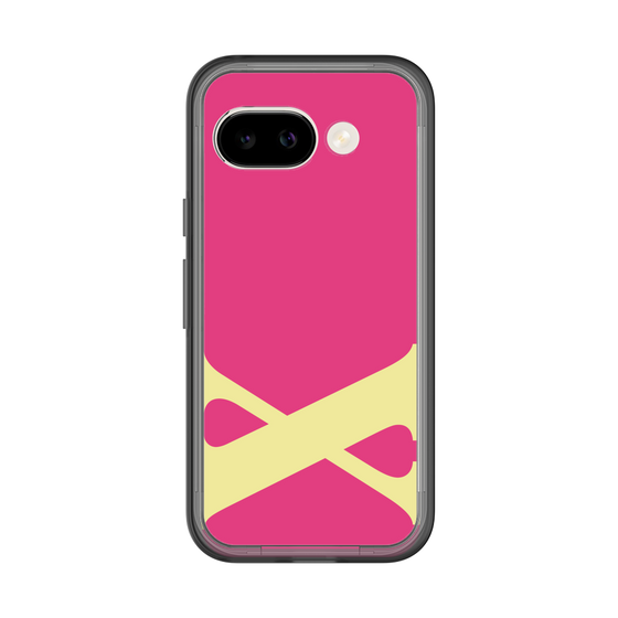 スリムプロテクションプレミアムケース［ オリジナル - initial color - X pink ］