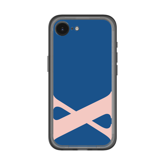 スリムプロテクションプレミアムケース［ オリジナル - initial color - X navy ］