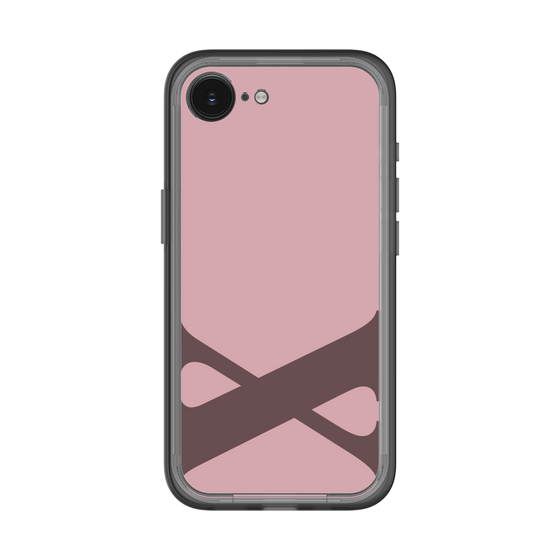 スリムプロテクションプレミアムケース［ オリジナル - initial color - X dusty pink ］
