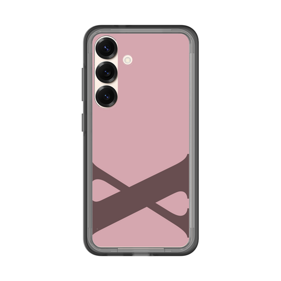スリムプロテクションプレミアムケース［ オリジナル - initial color - X dusty pink ］