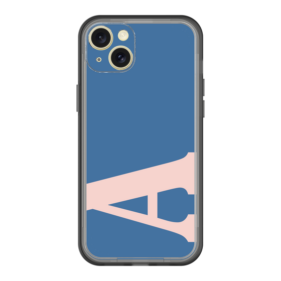 スリムプロテクションプレミアムケース［ オリジナル - initial color - A navy ］