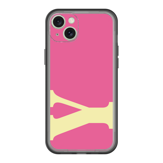 スリムプロテクションプレミアムケース［ オリジナル - initial color - Y pink ］