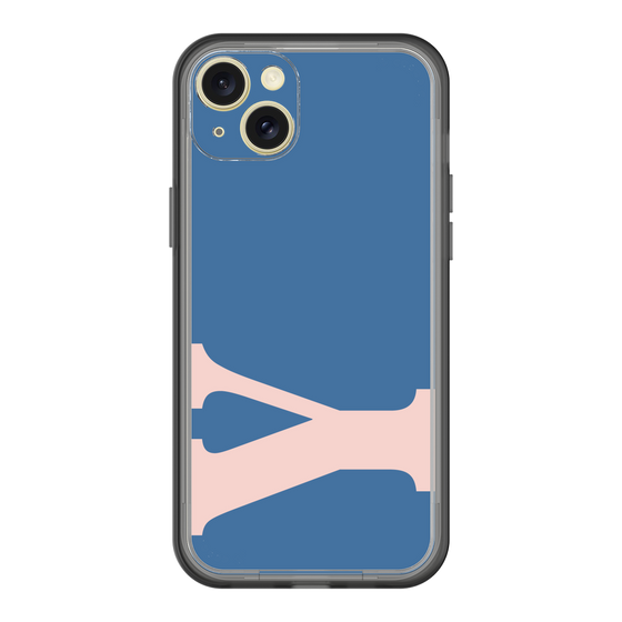 スリムプロテクションプレミアムケース［ オリジナル - initial color - Y navy ］