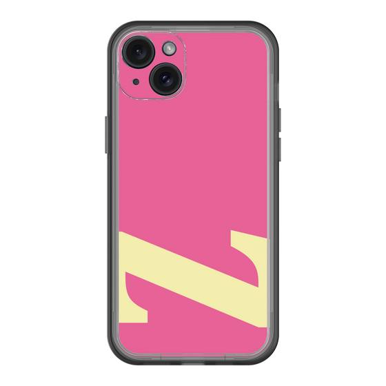 スリムプロテクションプレミアムケース［ オリジナル - initial color - Z pink ］