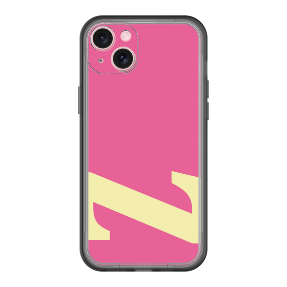 スリムプロテクションプレミアムケース［ オリジナル - initial color - Z pink ］