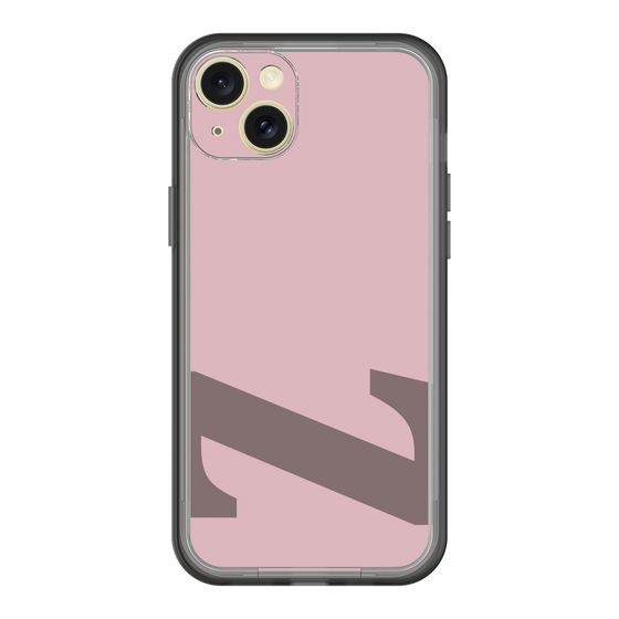 スリムプロテクションプレミアムケース［ オリジナル - initial color - Z dusty pink ］