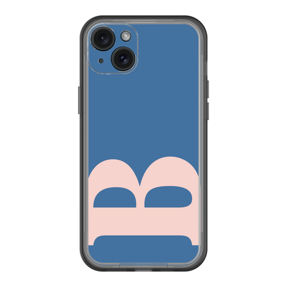 スリムプロテクションプレミアムケース［ オリジナル - initial color - B navy ］