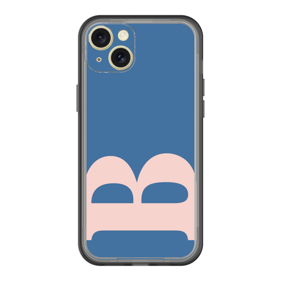 スリムプロテクションプレミアムケース［ オリジナル - initial color - B navy ］