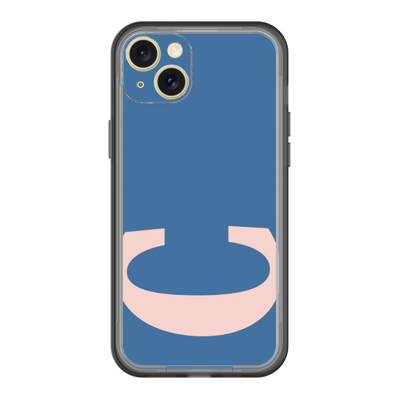 スリムプロテクションプレミアムケース［ オリジナル - initial color - C navy ］