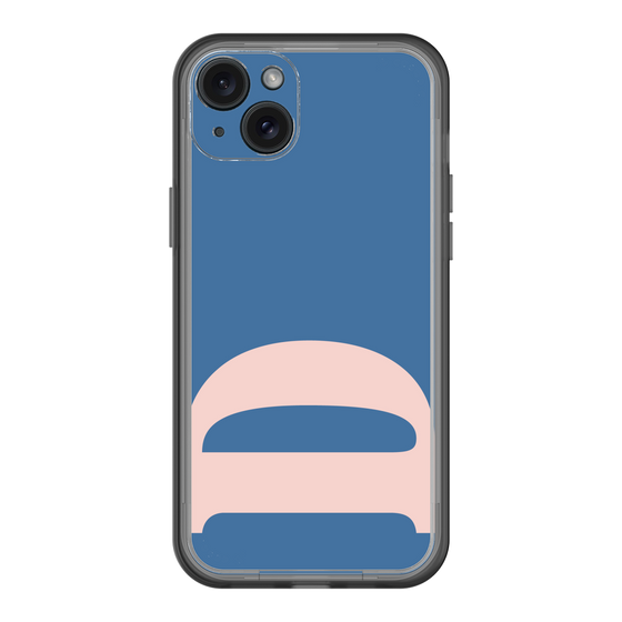 スリムプロテクションプレミアムケース［ オリジナル - initial color - D navy ］