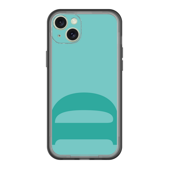 スリムプロテクションプレミアムケース［ オリジナル - initial color - D light green ］