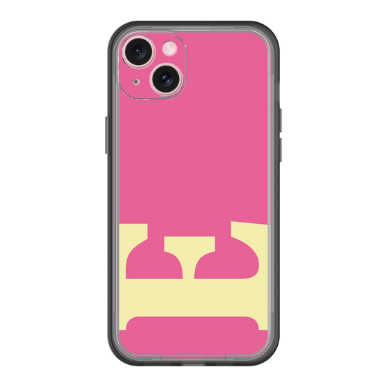 スリムプロテクションプレミアムケース［ オリジナル - initial color - E pink ］