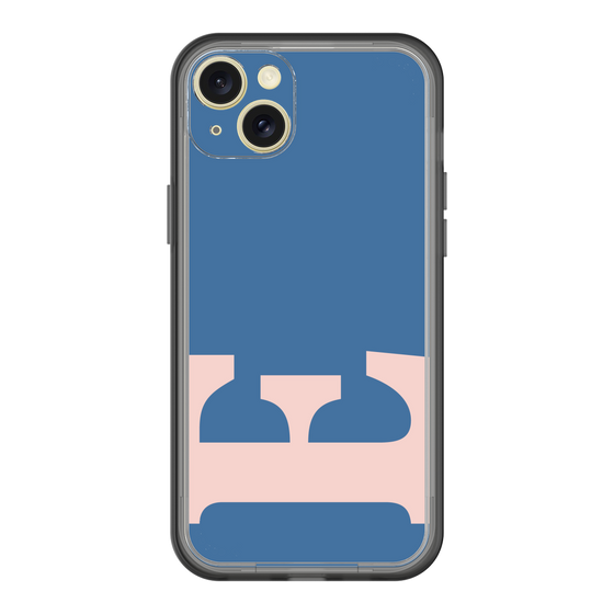 スリムプロテクションプレミアムケース［ オリジナル - initial color - E navy ］