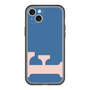 スリムプロテクションプレミアムケース［ オリジナル - initial color - F navy ］