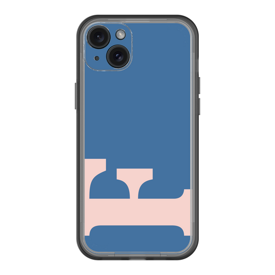 スリムプロテクションプレミアムケース［ オリジナル - initial color - F navy ］